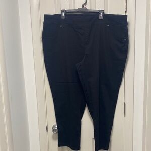 Black Stretch Capris or Petite Pants